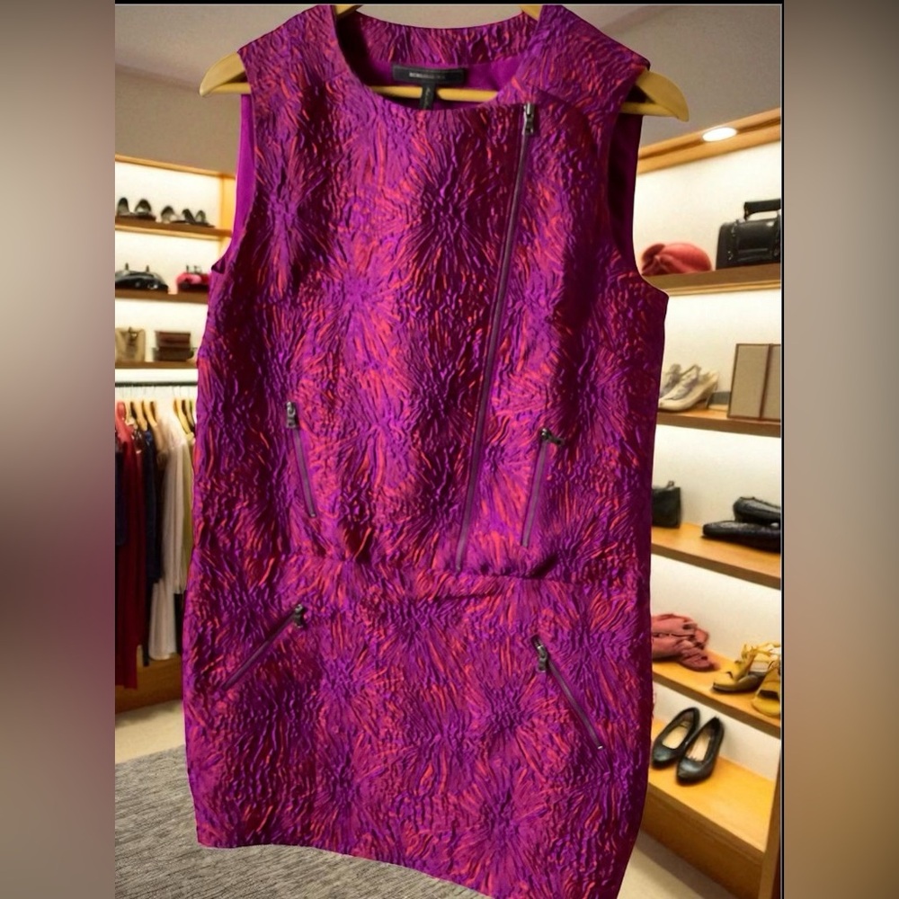 BCBGMaxAzria Pink Mini Dress